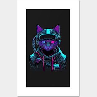 Cybercat Posters and Art